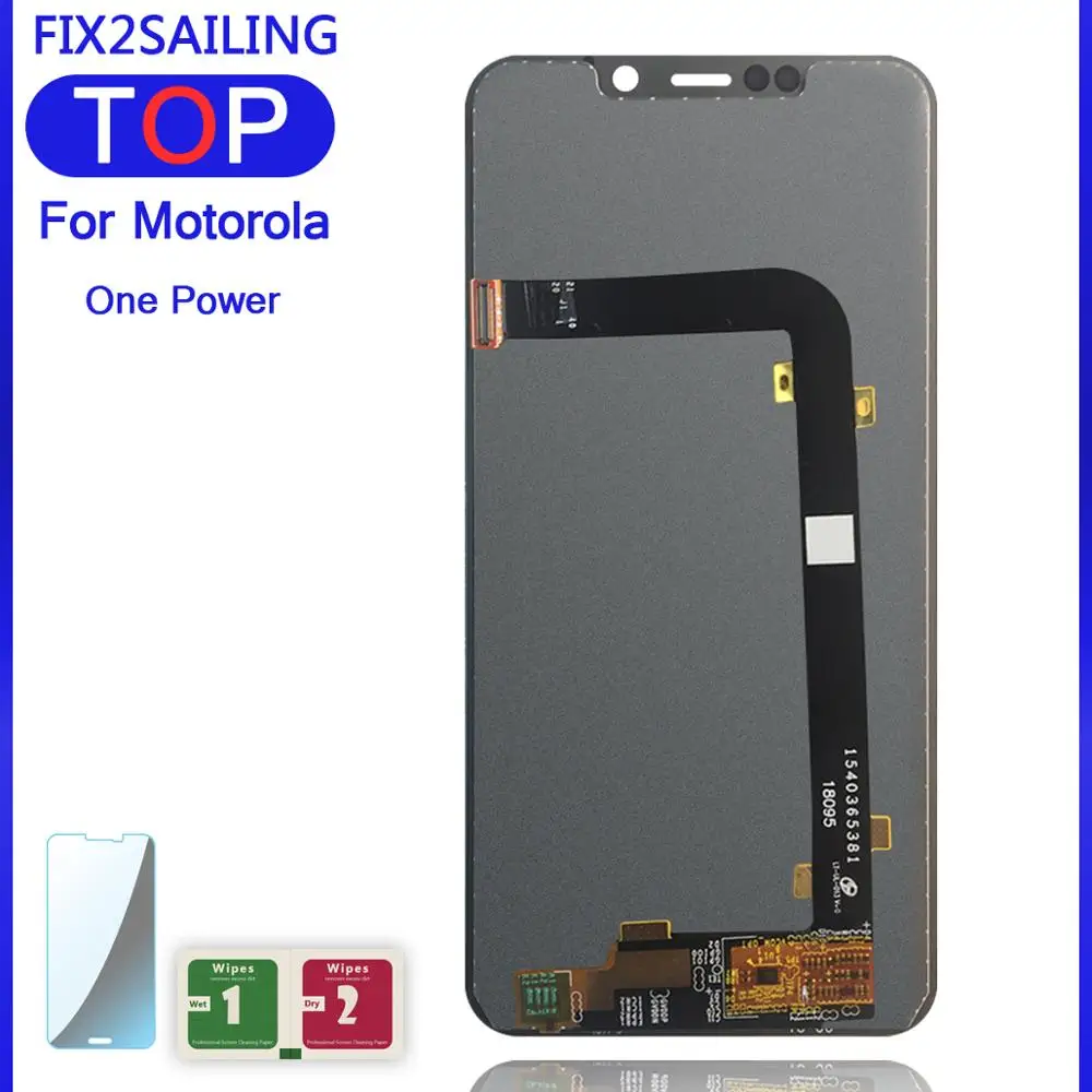 

6.2" Lcds For Motorola For Moto One Power LCD Display with Touch Screen Digitizer Assembly for Motorola P30 Note LCD