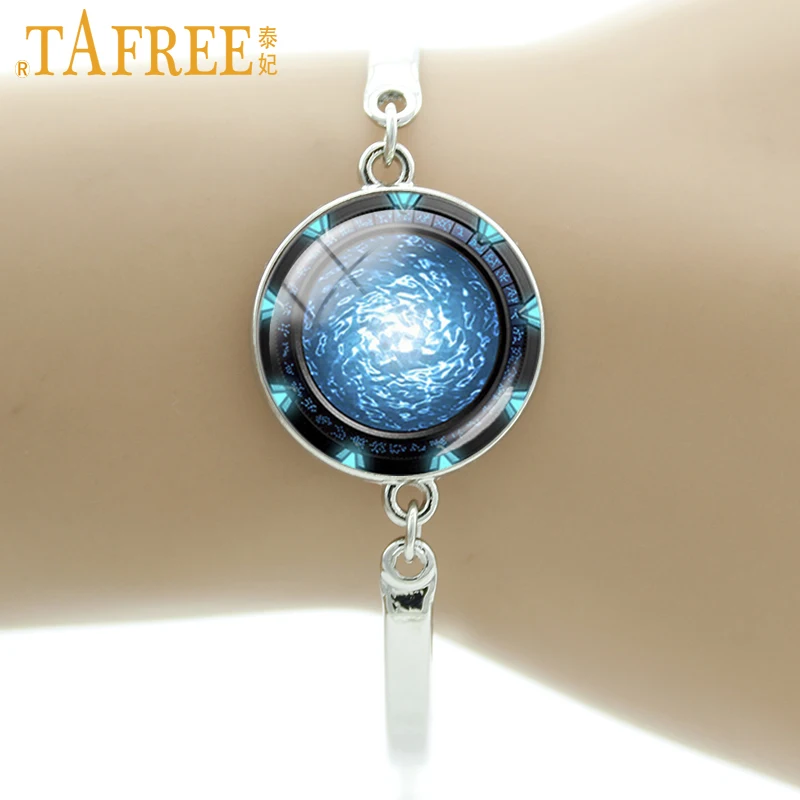 

TAFREE Best Deals Ever Solar system bracelet Galaxy universe space jewelry Portal Stargate Atlantis your finish choice B722