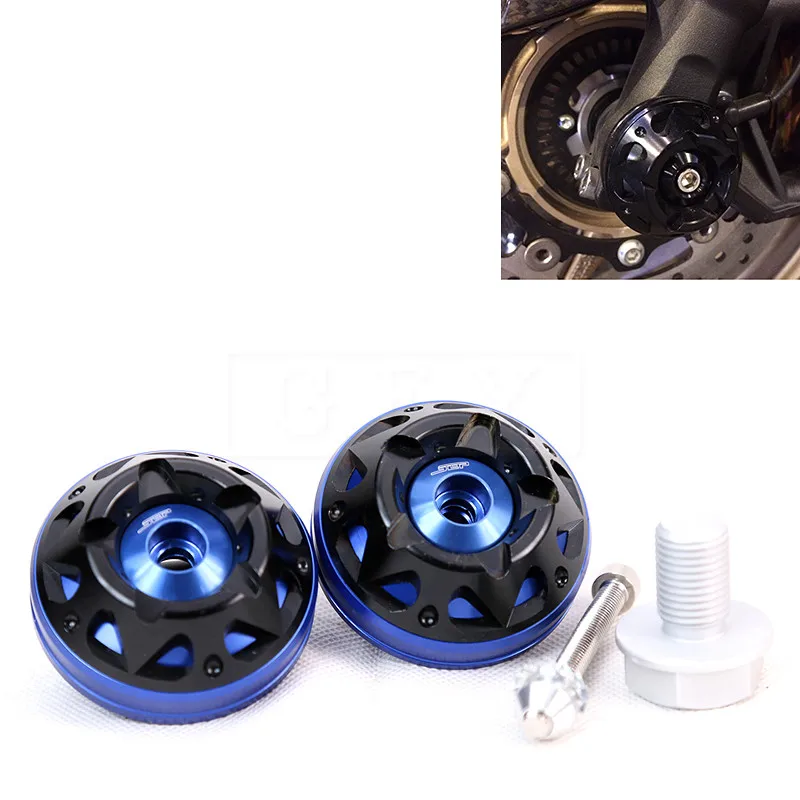 

Motorcycle Front Axle Fork Wheel Protector Crash Sliders Falling Protection For Yamaha TMAX 530 2012 - 2015 T MAX 530 TMAX 530
