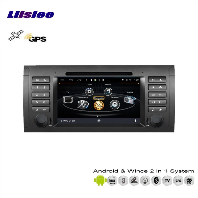 Discount Liislee Car Android Multimedia For BMW M5 5 E39 1995~2004 Radio CD DVD Player GPS Navi Navigation Audio Video Stereo S160 System 3 Discount Liislee Car Android Multimedia For BMW M5 5 E39 1995~2004 Radio CD DVD Player GPS Navi Navigation Audio Video Stereo S160 System 3