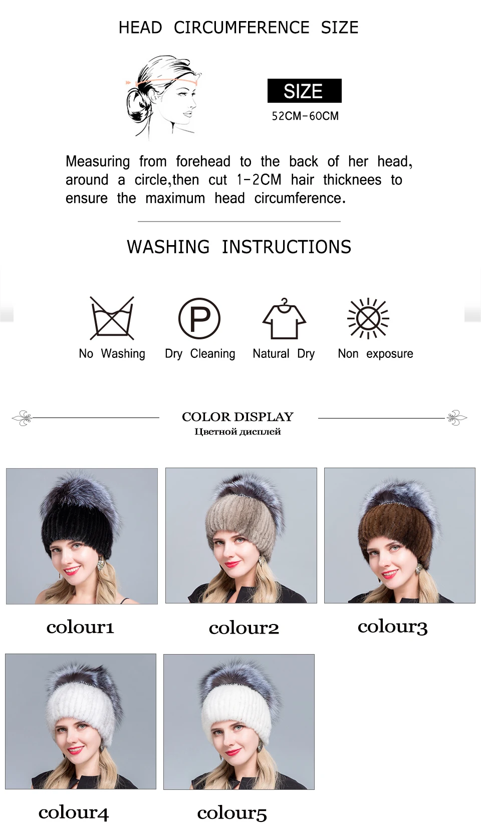 JERYAFUR женские модные шапки из натуральной лисы и норки, женские зимние шапки высокого качества