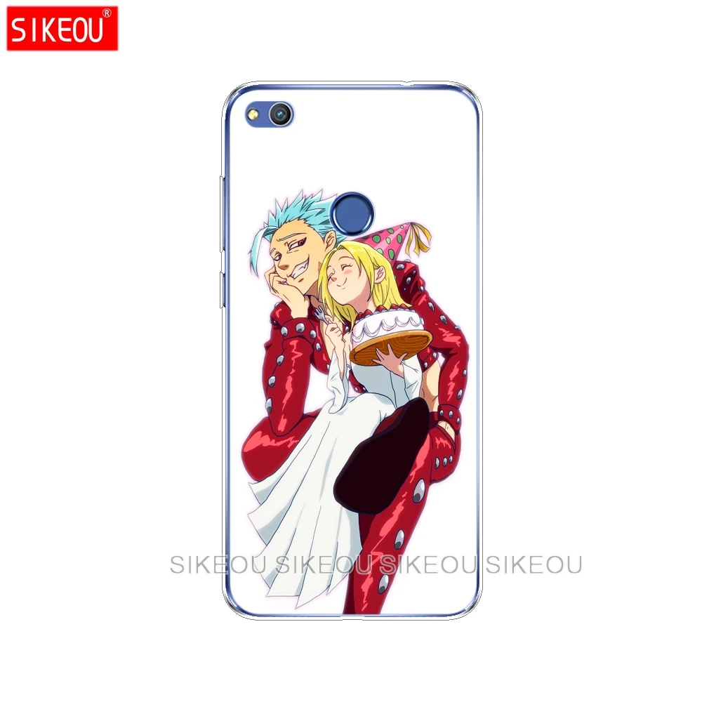 Силиконовый чехол для телефона Huawei P20 P7 P8 P9 P10 Lite Plus Pro 2017 P smart 2018 Nanatsu no Taizai Seven Deadly