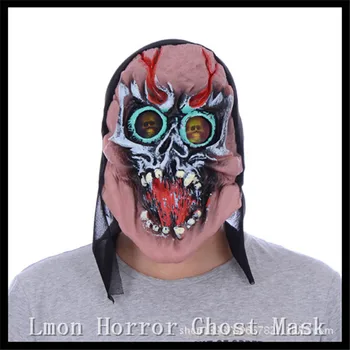 

Free shipping The Grim Reaper Mask Scary Skull Ghost Mask Death Balaclava Cosplay Airsoft Costume Halloween Full Face Mask Toys