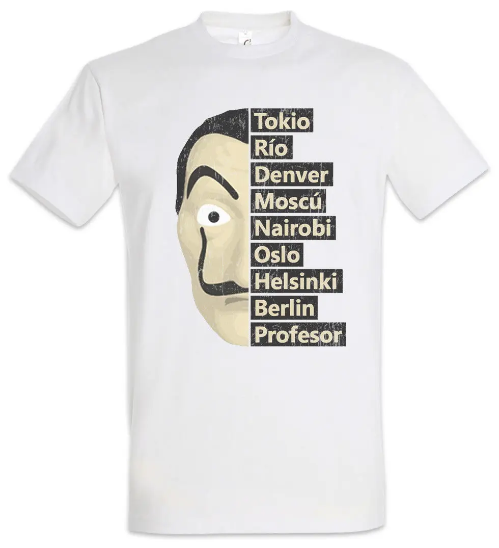 Online Shop Heist Names T Shirt Money La Casa Haus De Des Papel