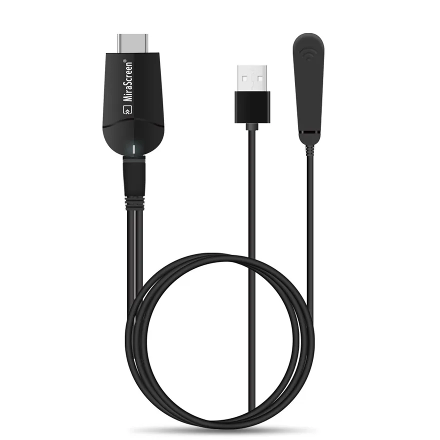 Beste NIEUWE Mirascreen TV Stick Draadloze HDMI WiFi Display Dongle Ontvanger 4 k 2.4g 5g Dual Band Wifi voor Miracast Airplay Streamer