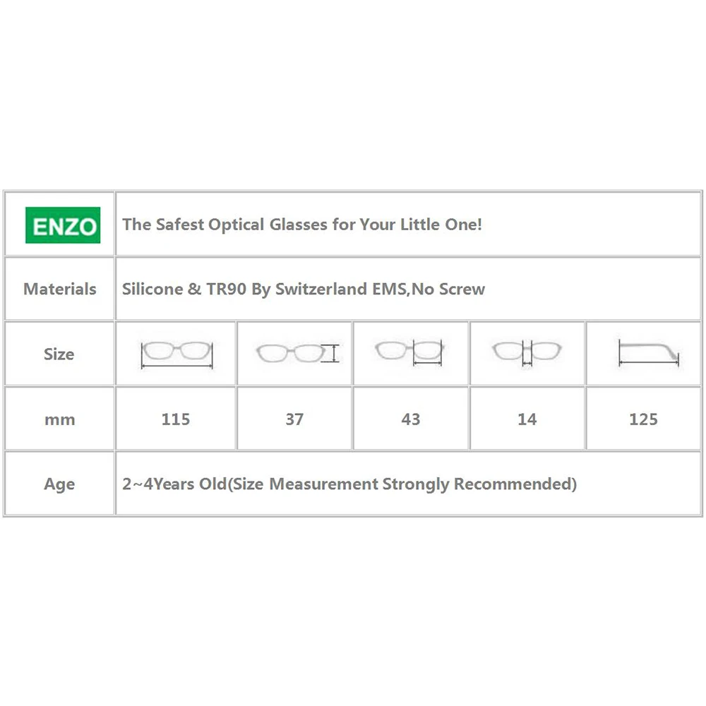Детские очки размер 43 без винта гибкий силиконовый сгибаемый оптический оправа детские очки для мальчиков и девочек
