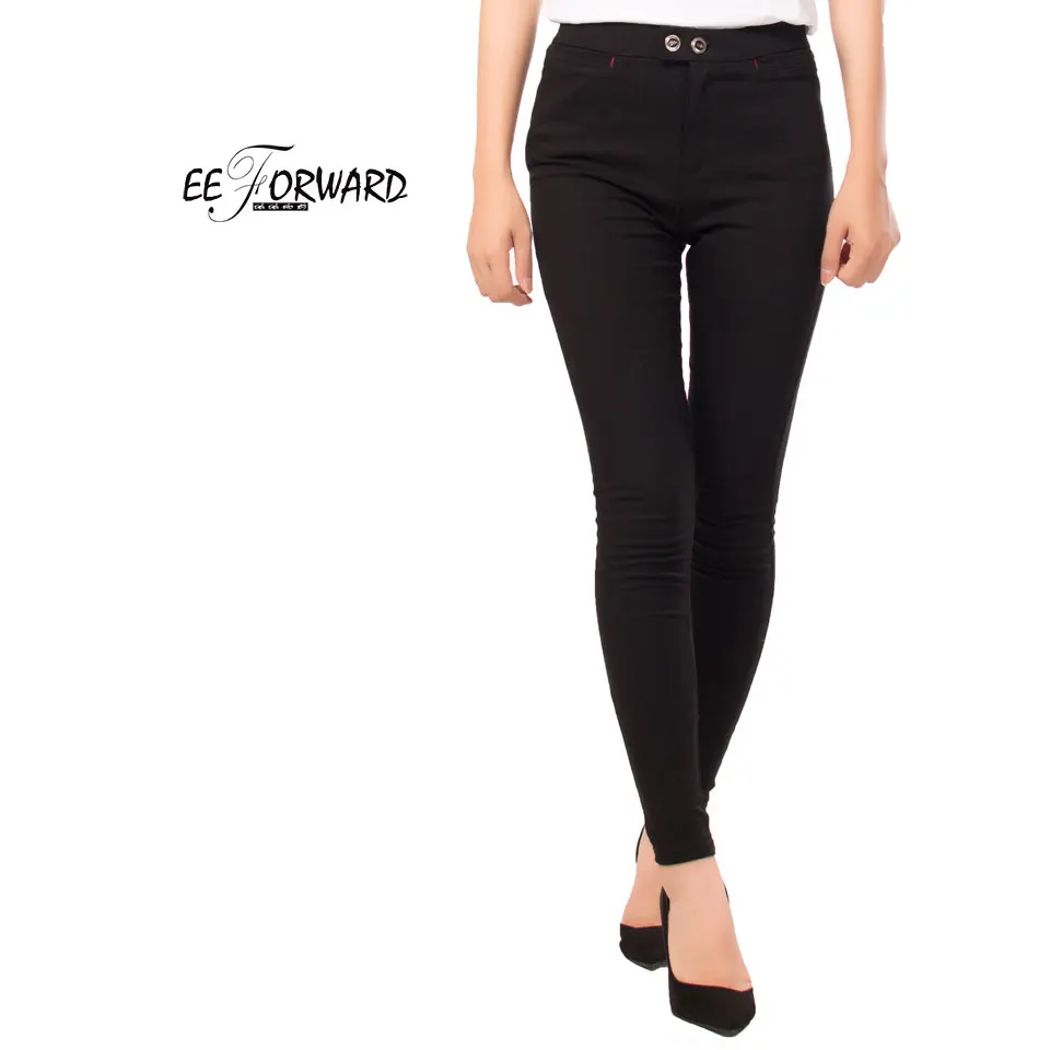 Simple Classic Casual Formal Elasticity Spandex Leggings Women Bodycon