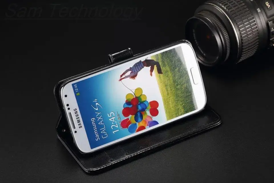 S4 чехол, чехол для телефона, флип-кошелек, кожаный чехол для samsung Galaxy S4 I950 I9500