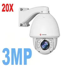 Versão em inglês de 3MP rede mini PTZ CCTV câmera com 50 m IR, ptz cctv câmera ptz 30x zoom óptico de 20X de Alta Qualidade Fornecedores