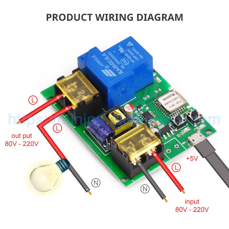 Wi-Fi пульт дистанционного управления модули автоматизации релейный модуль 220 В 30A Высокая мощность 4000 Вт телефон ewelink приложение дистанционное управление таймер переключатель