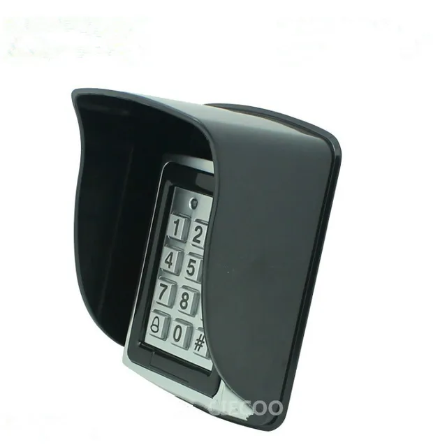 resistance waterrpoof plastic rain cover for RFID keypad metal access