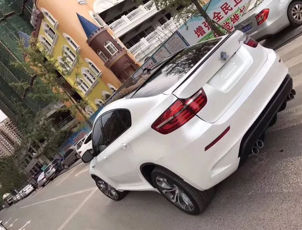 Для BMW X6 E71 e72 внедорожник спойлер задний Багажник крыло P Стиль Высокое качество ABS