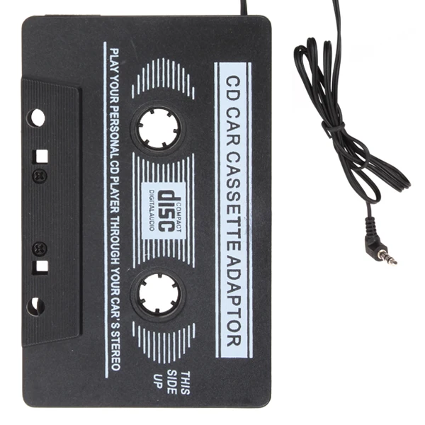 Ретро автомобильный Кассетный адаптер для путешествий аудио музыкальный конвертер адаптер 3,5 мм разъем для Смартфона MP3/CD-плеер