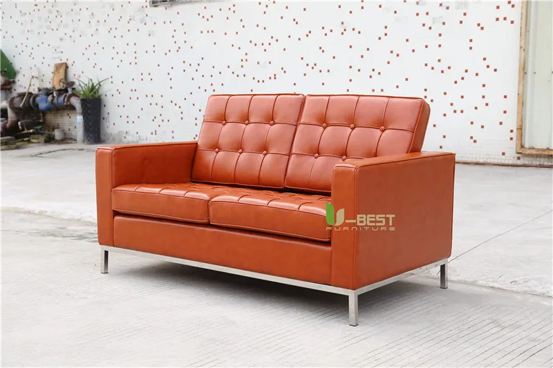 U-BEST FLORENCE KNOLL SOFA 2 SEATER Brown (3