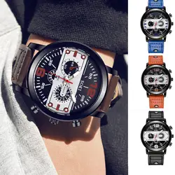 GEMIXI Мода 2019 новый творческая личность кварцевые ремень мужские часы Прямая доставка Оптовая продажа Apr18p40