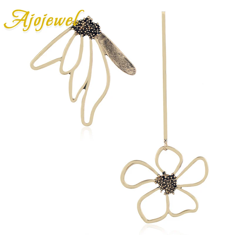 

Ajojewel Asymmetric Butterfly Flower Handmade Earrings Bohemian Jewelry Women Long Earing Fashion Accessories