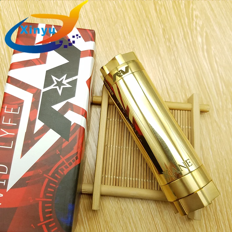 Новое поступление AV Kane MOD 18650 20700 батарея 28 7 мм Диаметр мех мод латунный материал