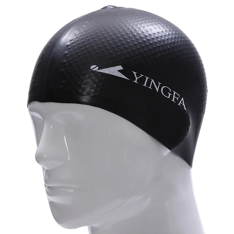 Silicone Swimming Cap For Men Women Children Kids Long Hair Hood Ultrathin Hat Protect Ears Waterproof New Arrival