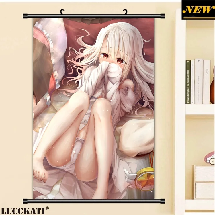 40X60 см судьба калейд лайнер prisma illya Судьба Ночь лоли cameltoe мультфильм аниме стены