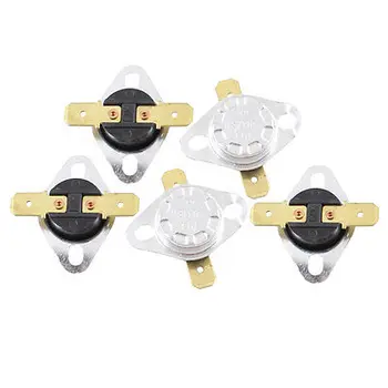 

5 Pcs 110C 230F NC Normal Close Thermostat Temperature Thermal Switch KSD301