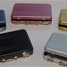 50 шт. Металлический мини-портфель, чемодан, визитница, коробка