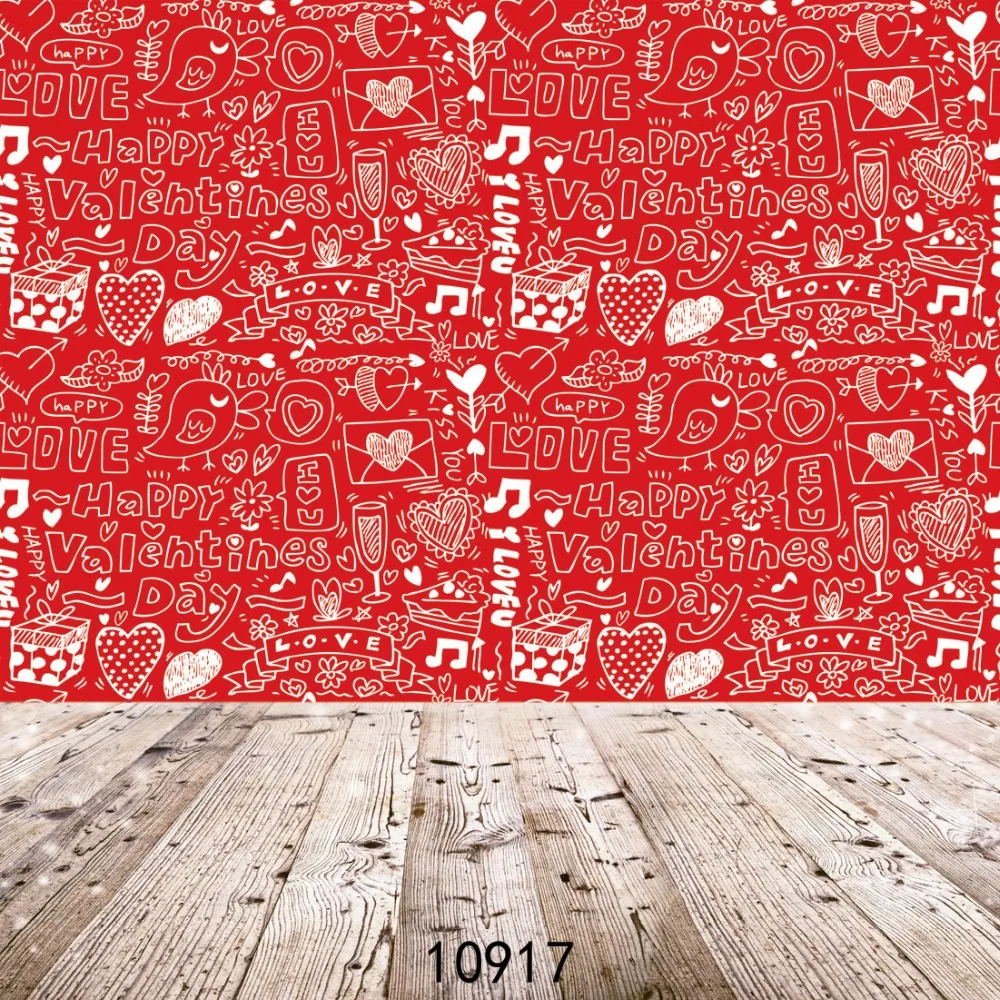 

SHENGYONGBAO Art Cloth Custom Photography Backdrops Prop Valentine's day Theme Photography Background 10917