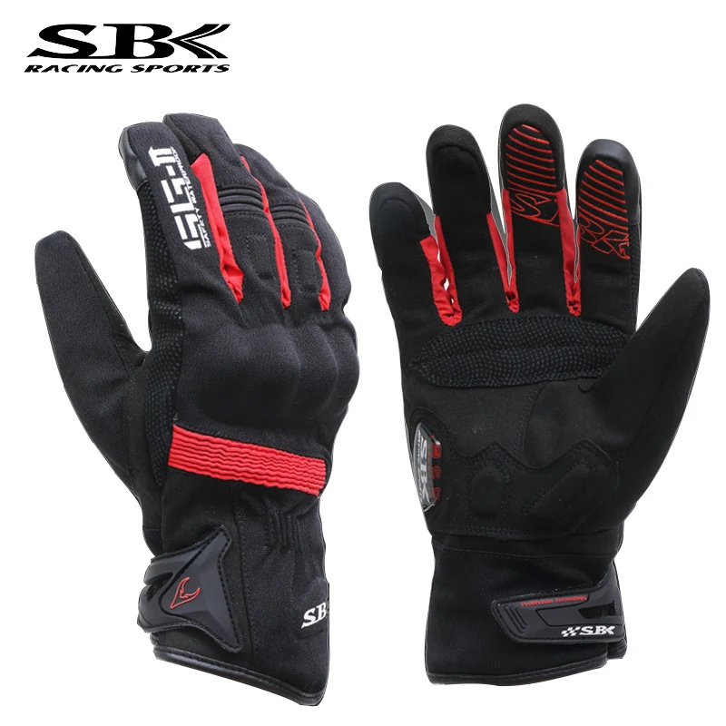 SBK SG-II мотоциклетные зимние водонепроницаемые перчатки для