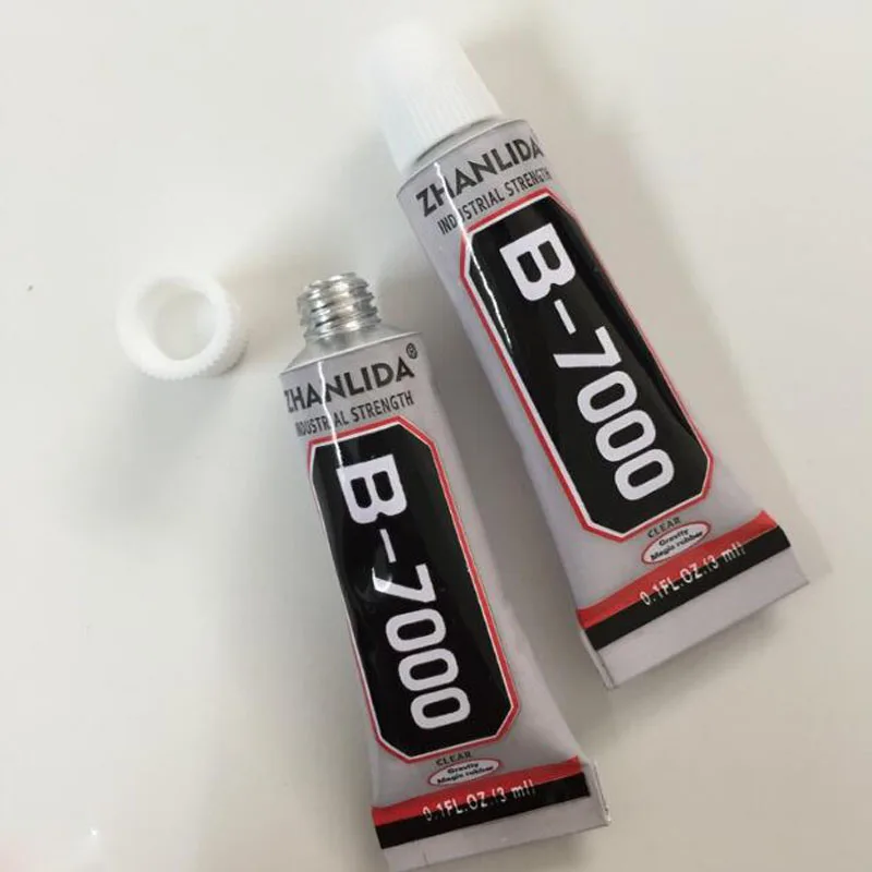 

6pc 3ml B7000 Super Liquid Glue Multipurpose Glue Adhesive Jewelry Class Crystal Diamond Phone Screen House Office Repair Glue