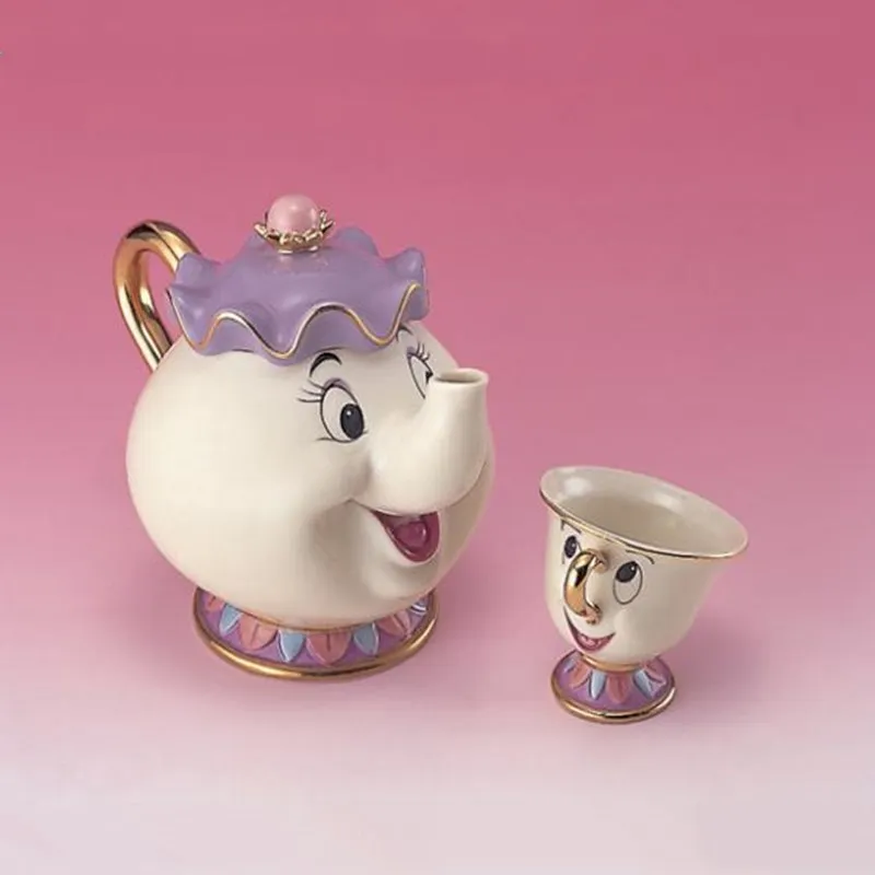 Creative Collection 100 Official Cartoon Beauty And The Beast Teapot