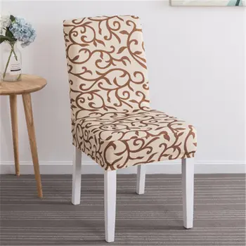 

Multi Pattern Chair Protector Slipcover Universal Elastic Dinning Chair Cover Removable Folding Home Kitchen Seat Chair Covers