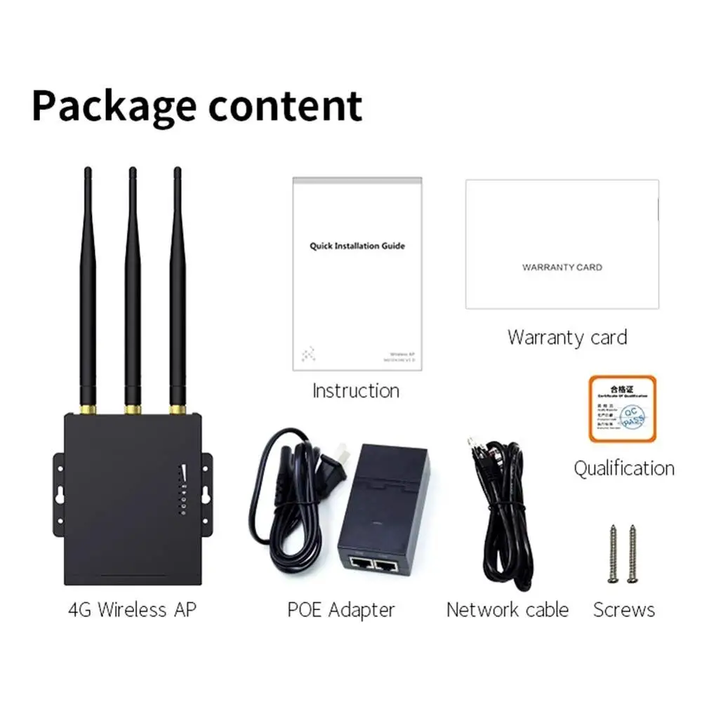 Comfast CF E7 Открытый 4 аппарат не привязан к оператору сотовой связи Беспроводной Wi Fi
