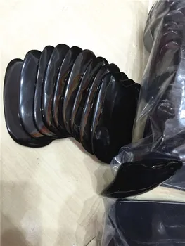 

25pcs Thicken Traditional Acupuncture Massage Tool Guasha board 100% Buffalo Horn Scrapping gua sha plate therapy high quality