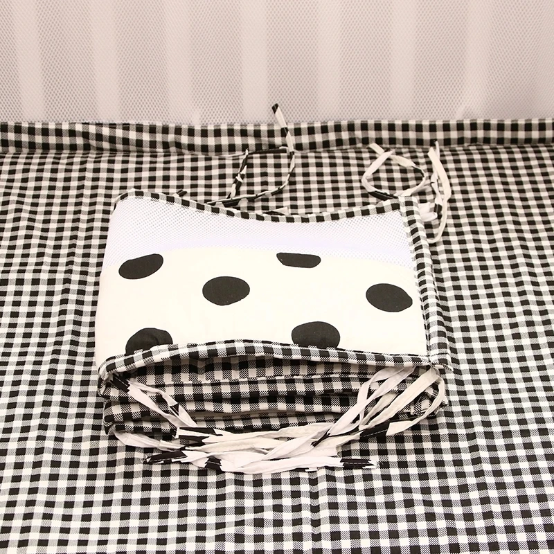 1PC Baby Crib Bumper Bed Around Baby Sleeping Protector Breathable Infant Baby Bedding Bumpers 5 Sizes Anti-collision Cot Bumper