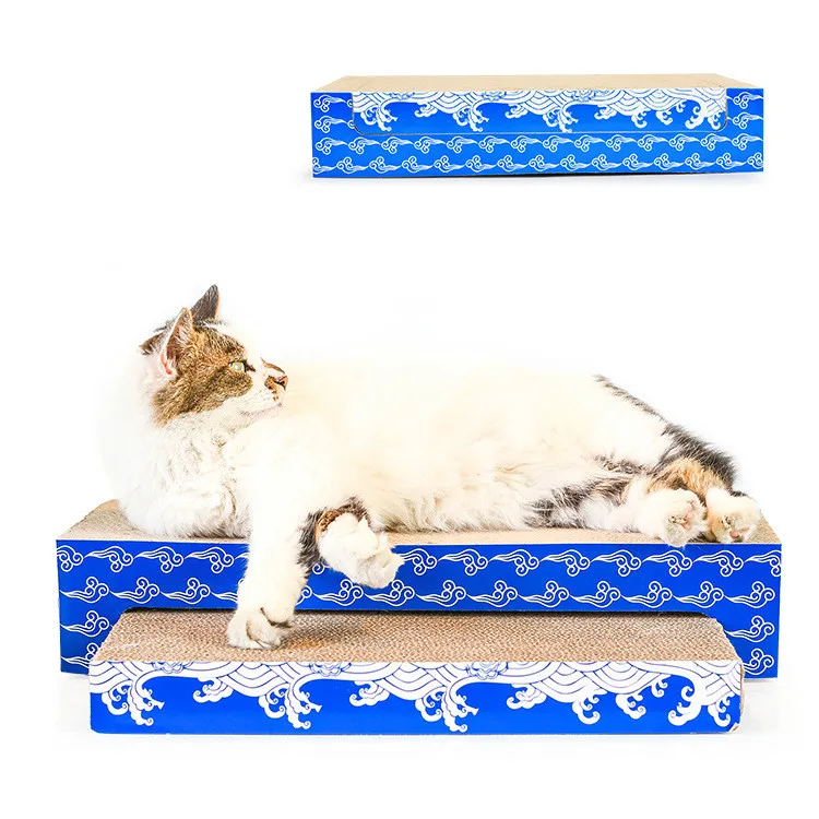 Pet Toy Cat Scratch Board, Flat Concave Combination, Claw Cutter