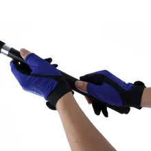 Тактические перчатки с 3 вырезами для пальцев, рыболовные Нескользящие перчатки, снаряжение для наружных работ, зимние тактические охотничьи перчатки