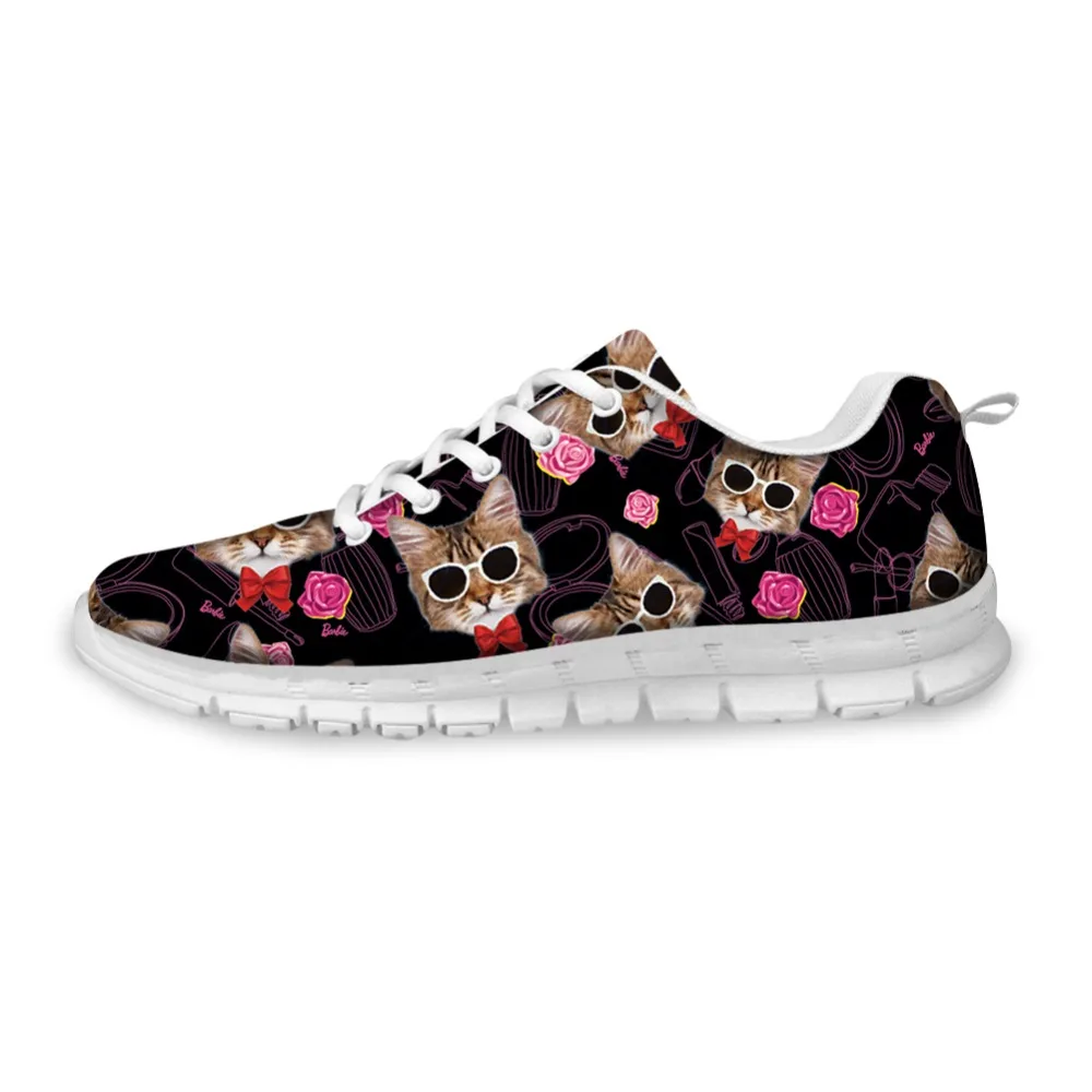 

Noisydesigns masculino adulto esportivo Teenager girls Cool Lace-up Walking Footwear Breathable autumn Student mesh shes