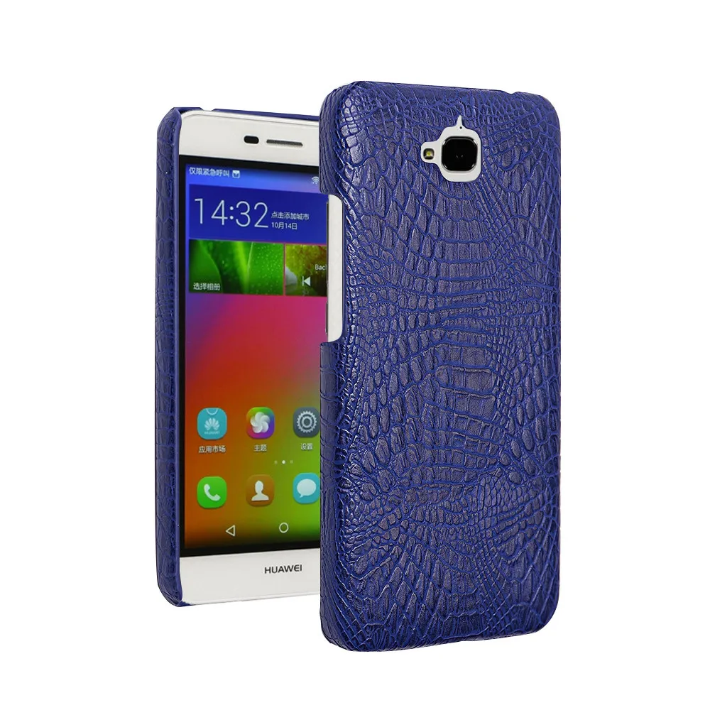 Чехол из крокодиловой кожи для Huawei Honor 4C Pro TIT L01 U02 жесткий защитный чехол ПК
