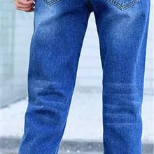 Новые рваные брюки с высокой талией Прямые обтягивающие мягкие повседневные брюки до щиколотки рваные, с карманами легкие женские джинсы