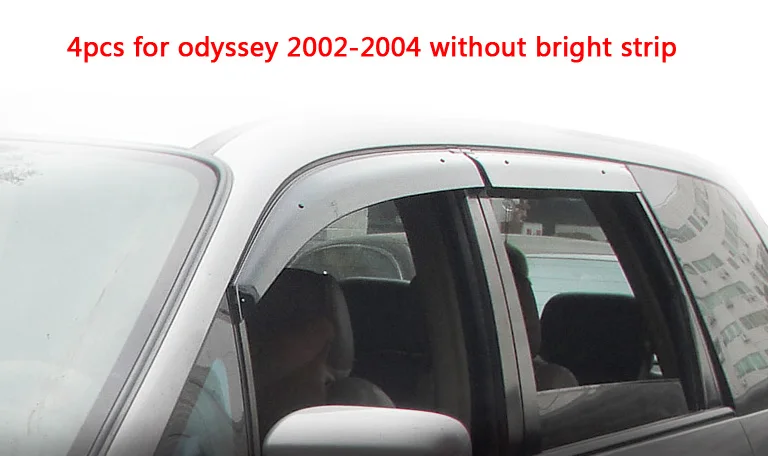 

4pcs for honda odyssey 2002-2004 2005-2008 2009-2014 2015-2017 Windows visor