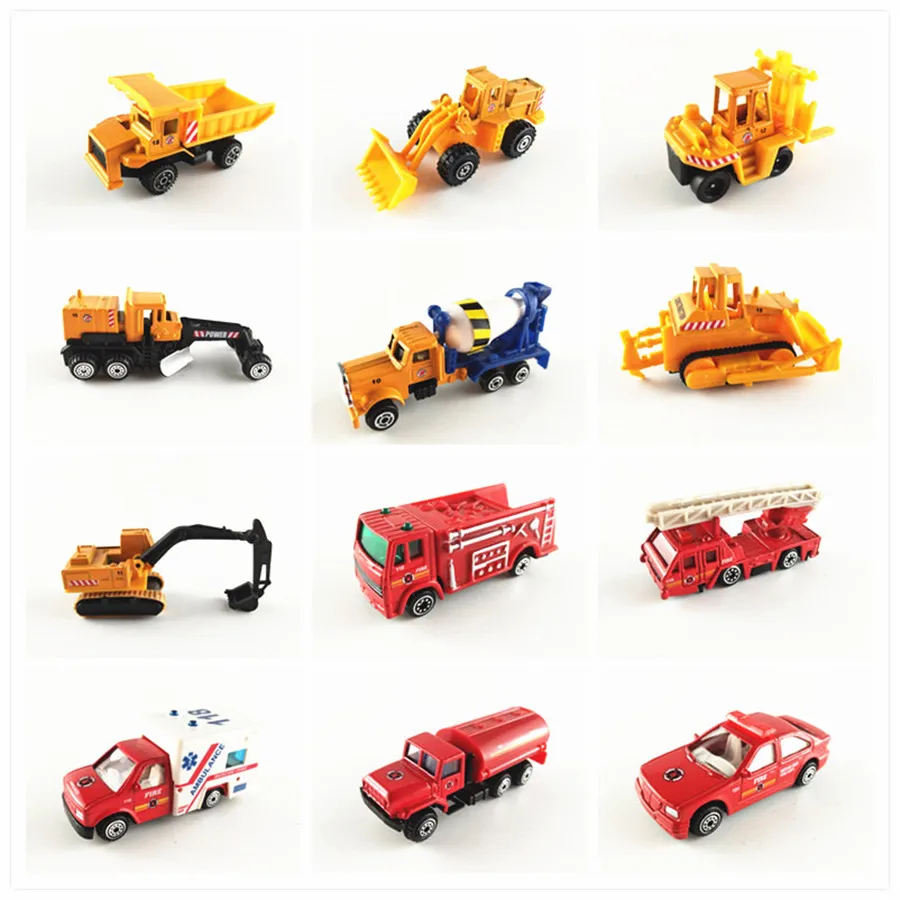 

Military tank missile vehicle police car engineering cement truck excavator forklift model for building kits toy
