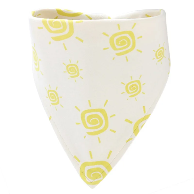 Cotton Bandana Bibs Infant Feeding Smock Baby Burp Cloths Cartoon Saliva Towel Baby Food Accessory Soft Baby Stuff