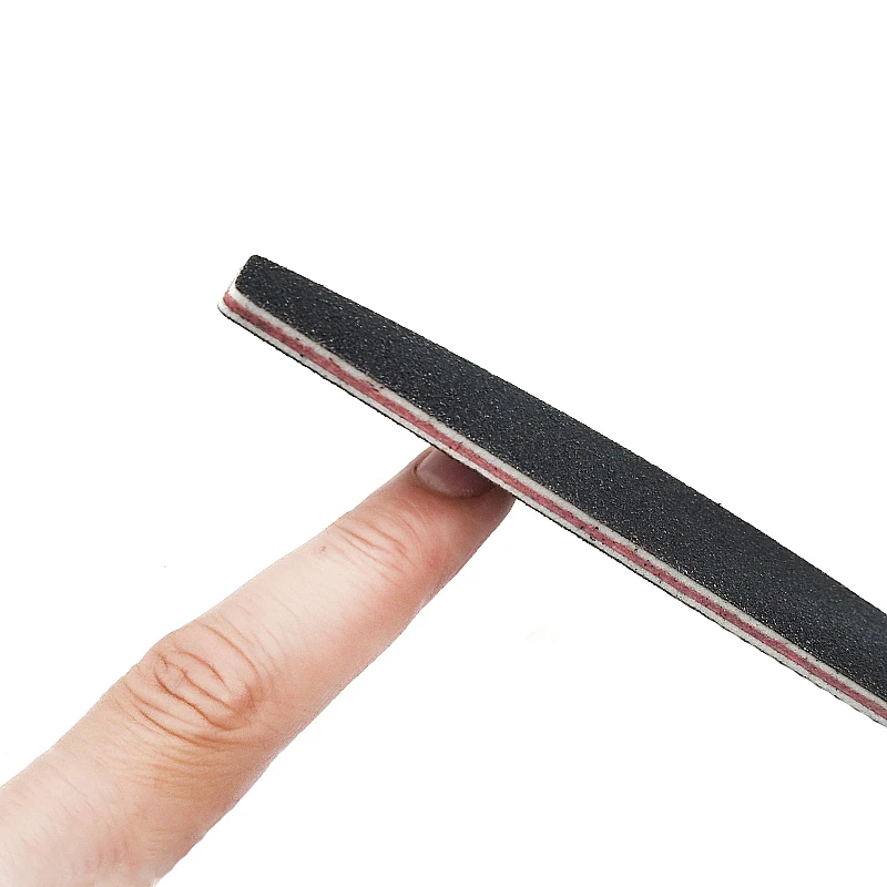 4 Pcs 100/180 Professional Nail Files Sanding Buffer Crystal Nailfile Block Pedicure File Bufffing Double Side Art File Tools