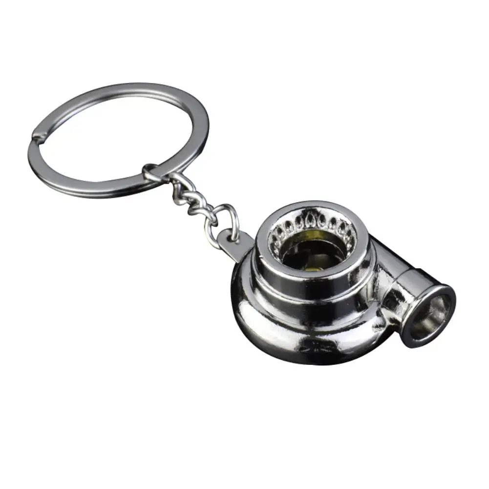 

Keychain Stylish Turbine Keychain Automotive Booster Keyring Car Home Key Holder Decor