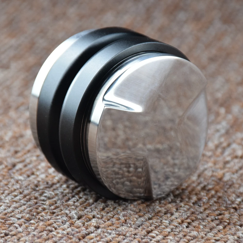 

Ecocoffee Espresso Tamper 58MM Coffee Distributor Stainless Doubled-Sides Adjustable Hammers for Barista Tools