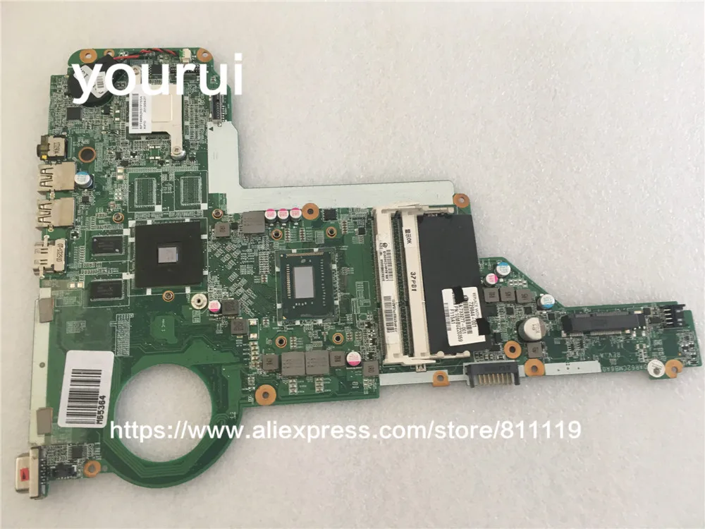 

yourui For 729844-501 729844-001 729844-601 DAR62CMB6A0 SR0N2 I3-3110M For MOTHERBOARD FOR HP PAVILION 15-E 15Z-E