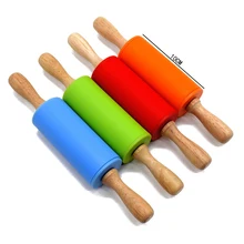 Дропшиппинг антипригарный помадка гаджет скалка для детей помадка торт тесто украшение торт ролик ремесла инструмент для выпечки и готовки