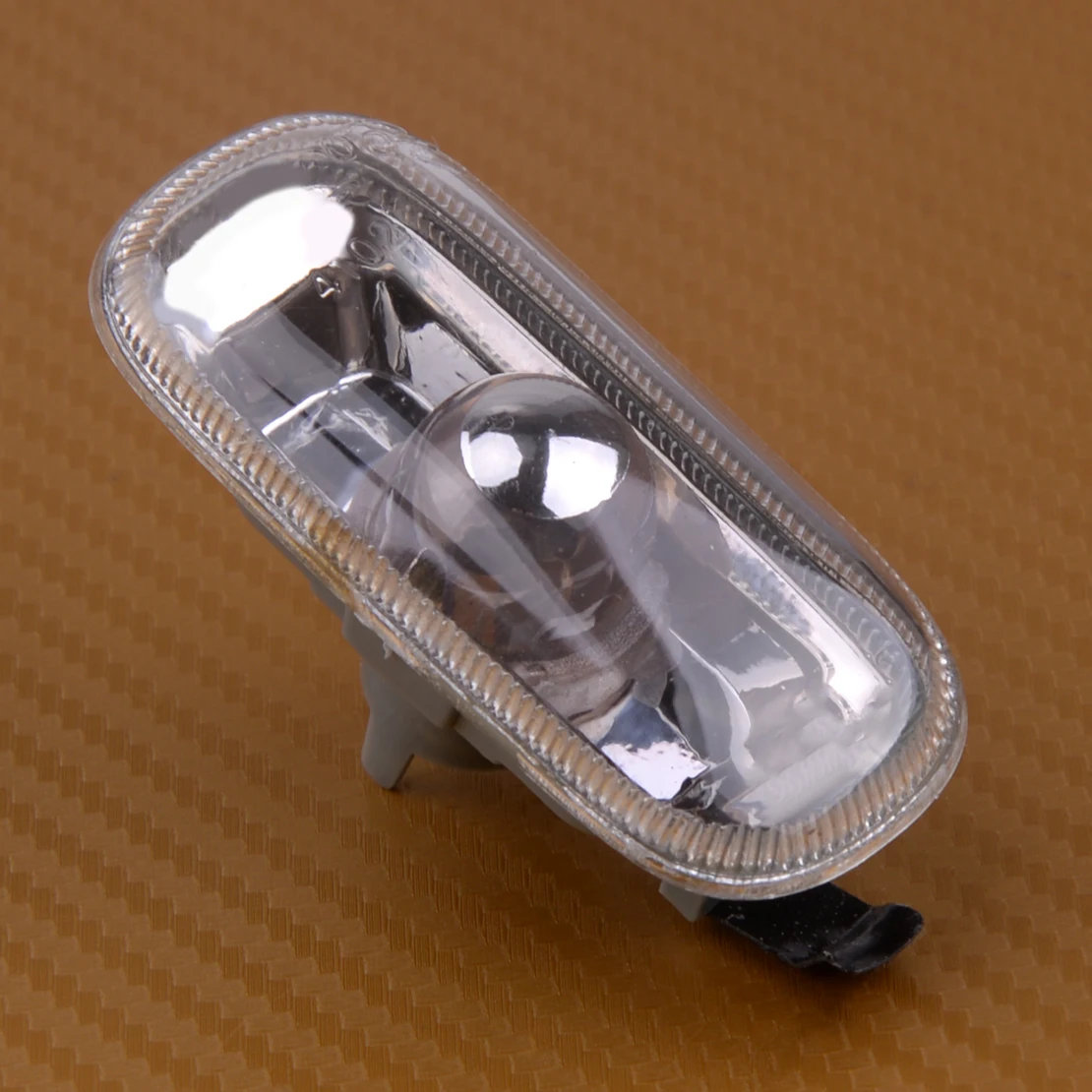 DWCX 1Pc Clear Lens Side Marker Fender Turn Signal Light Indicator No