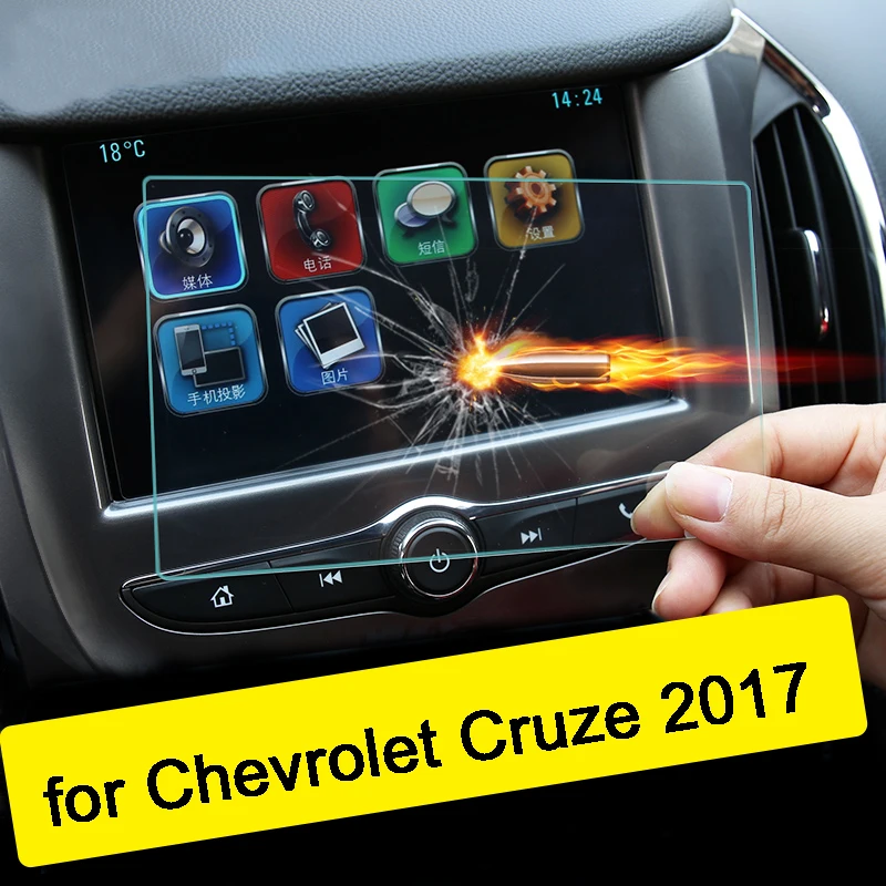 Buy 7inch Car GPS Navigation Screen Tempered Steel Protective Film for