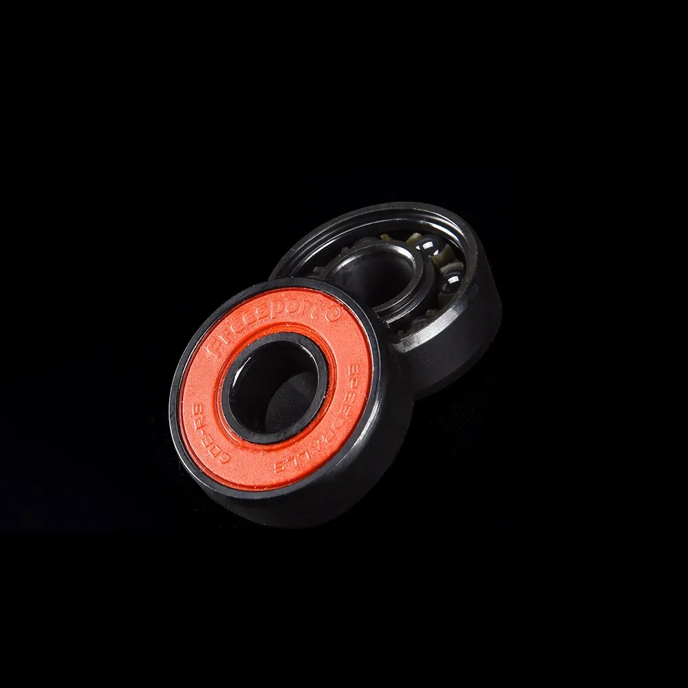 Freesport 8Pc Super Fast Skates Bearing Generic Hybrid Ceramic Bearing Skateboard Roller Skating Wheels Bearings 608 Accessories