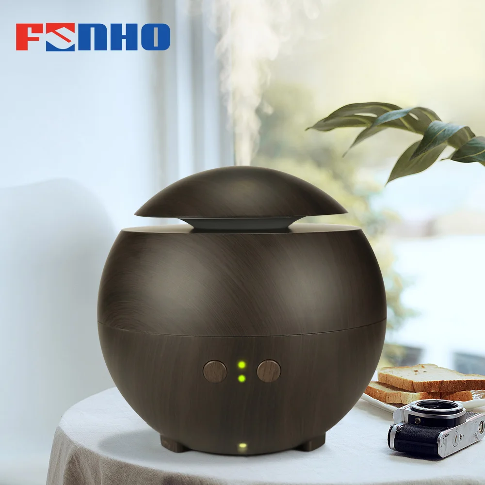 

HUNHO 600ML Ultrasonic Aroma Diffuser Air Humidifier Essential Oil Diffuser Mist Maker 7 Color Change LED Light for Home